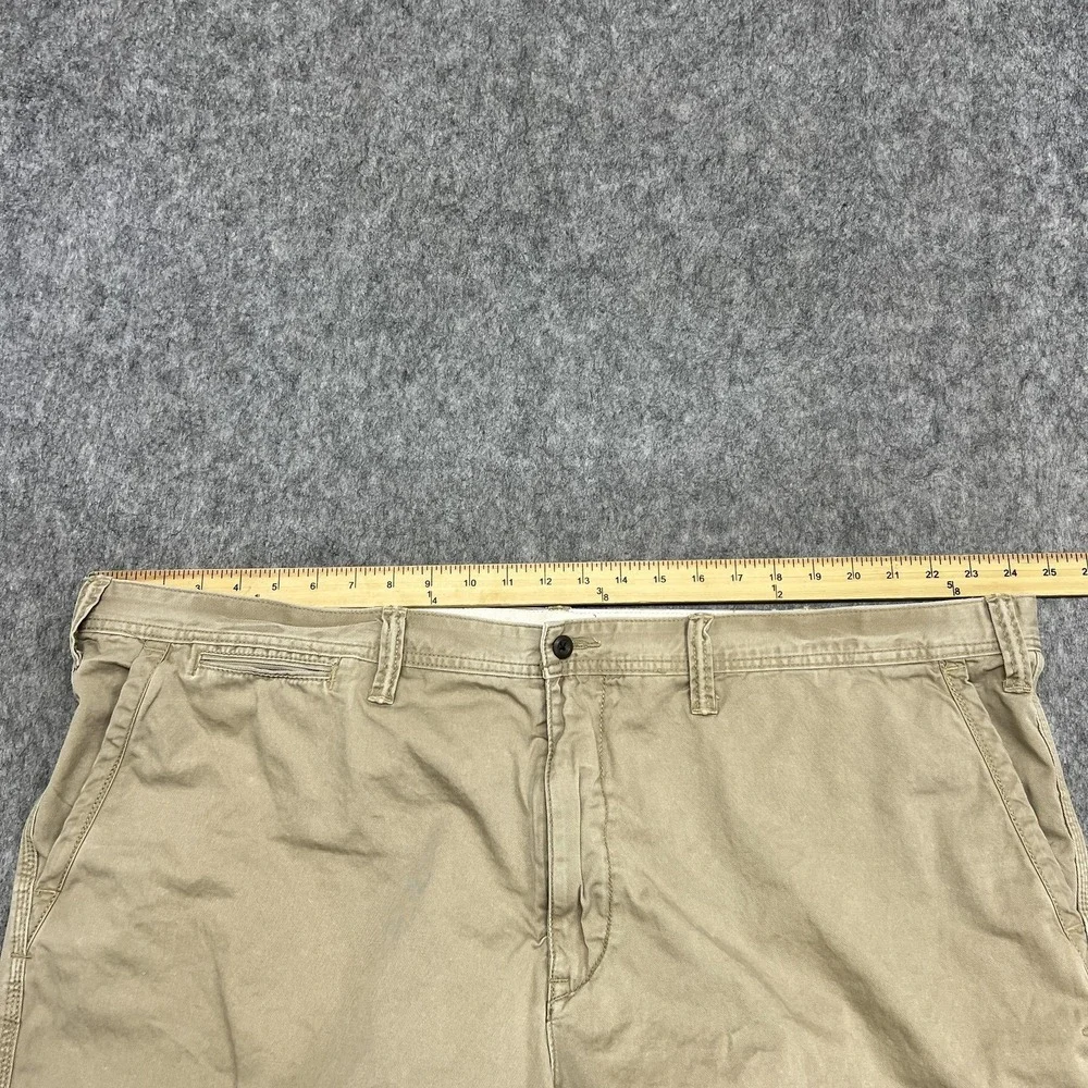 Polo Ralph Lauren Shorts Mens 48 Big Beige Classic Fit Chino Cotton Casual Prep‎